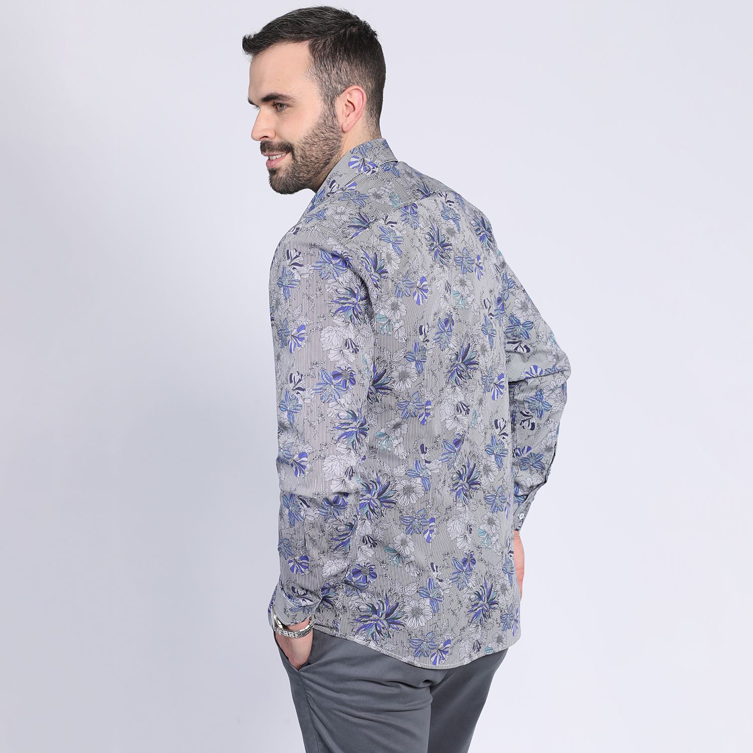 Camisa Estampada Spandex 