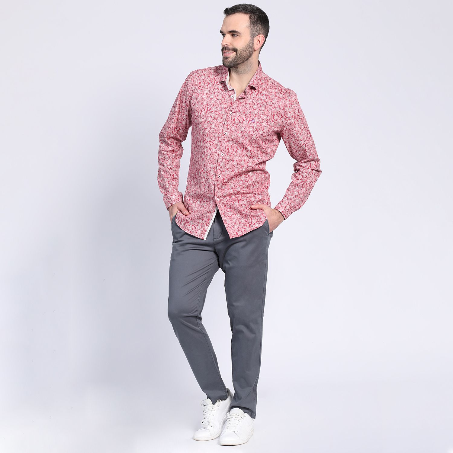 Camisa Estampada Spandex 