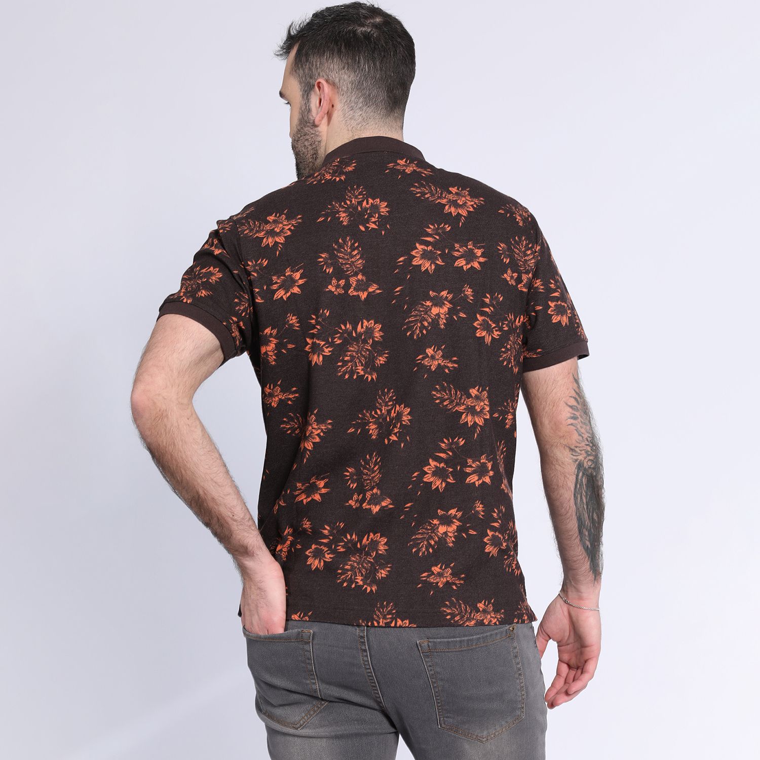 Polera Pique Estampada