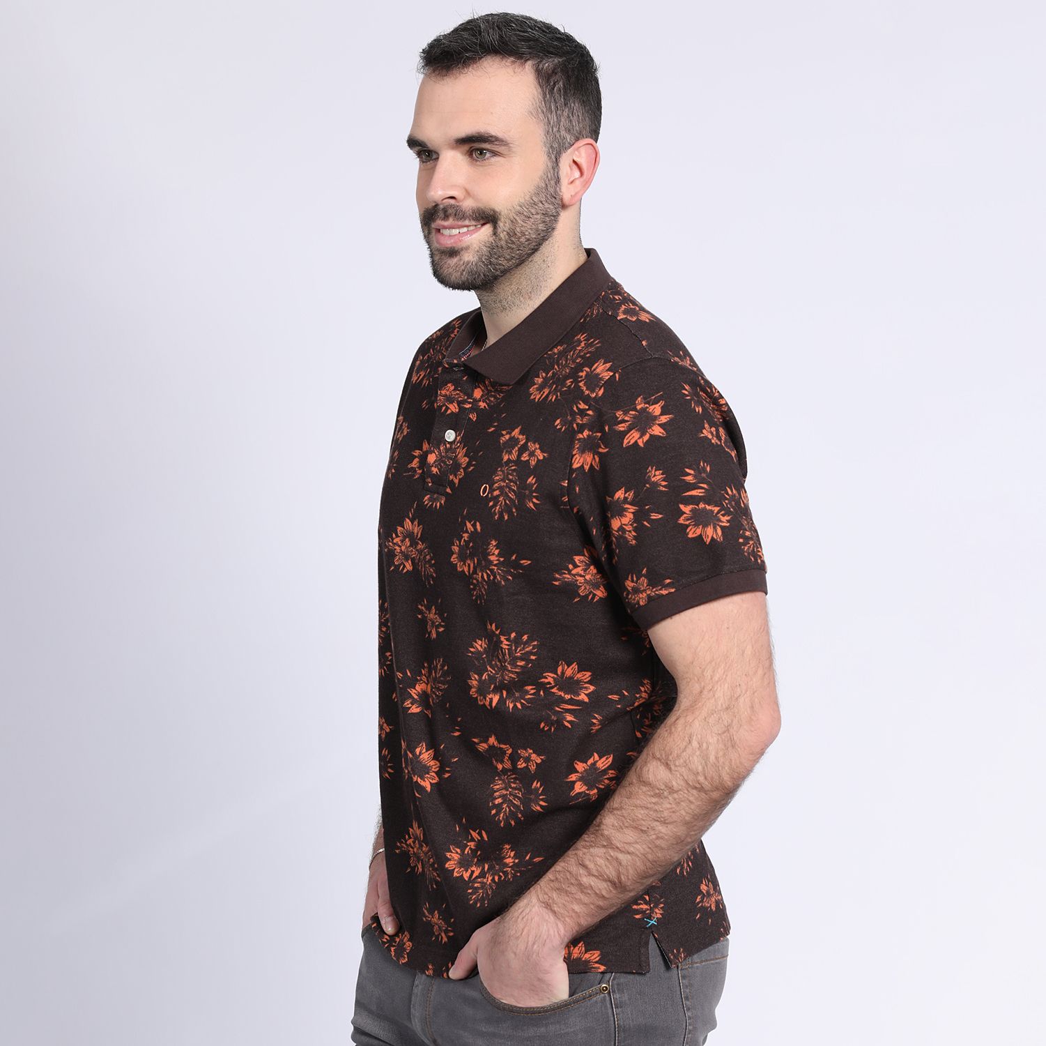 Polera Pique Estampada