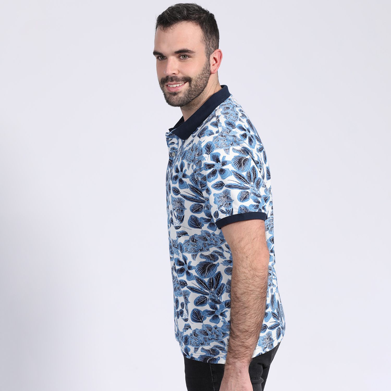 Polera Pique Estampada