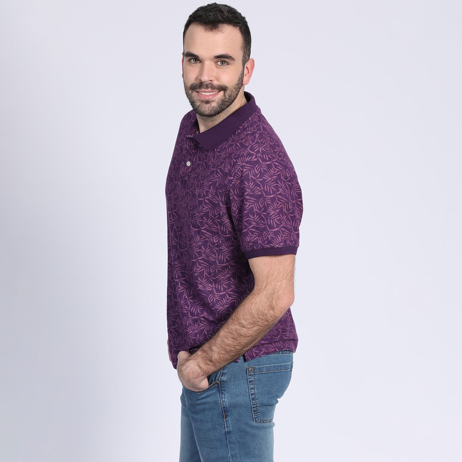 Polera Pique Estampada