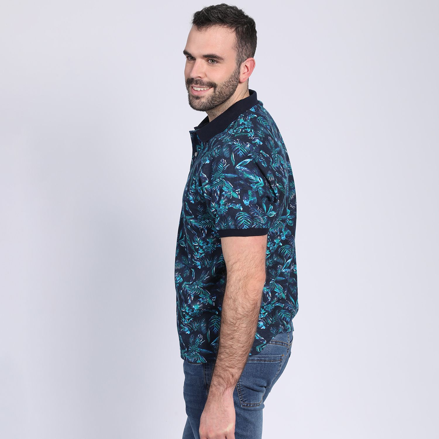 Polera Pique Estampada