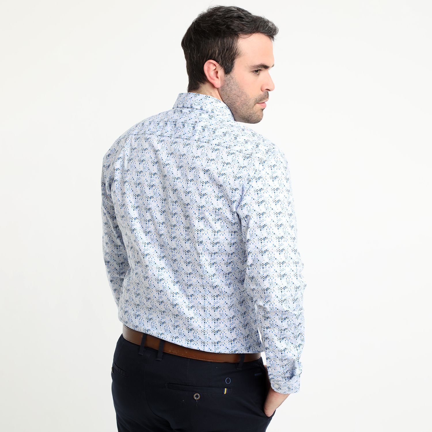 Camisa Estampada Cotton Spandex