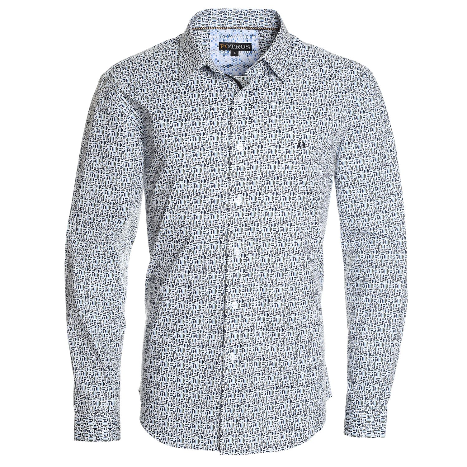Camisa Estampada Cotton Spandex