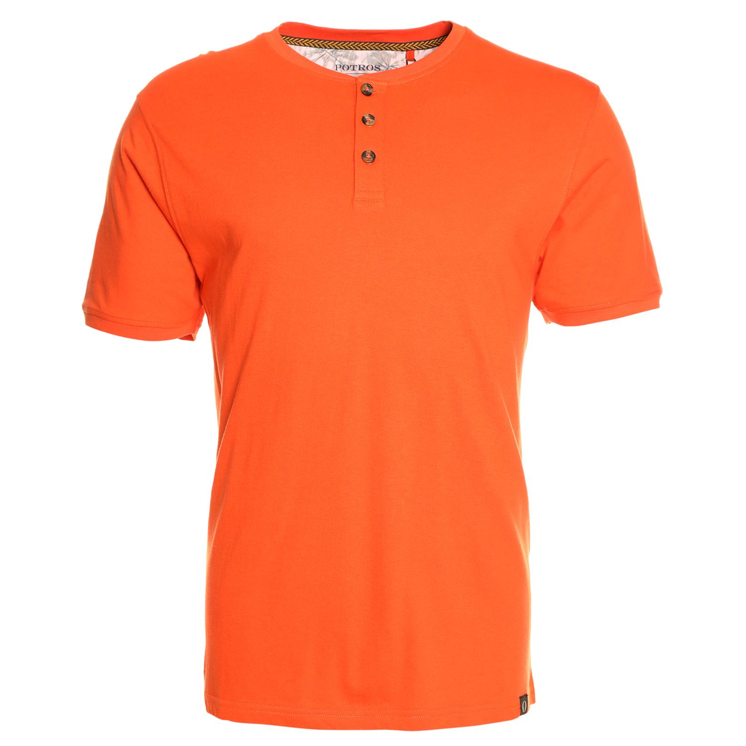 Polera Jersey Botones En Cuello 