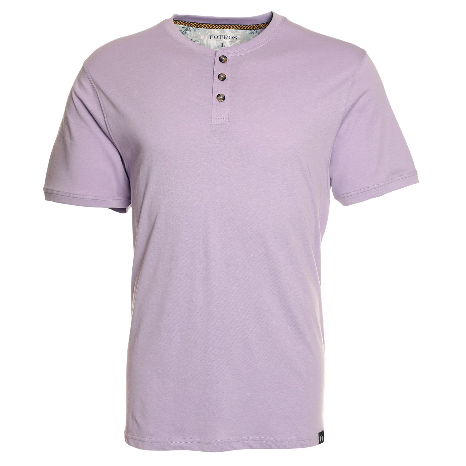 Polera Jersey Botones En Cuello 