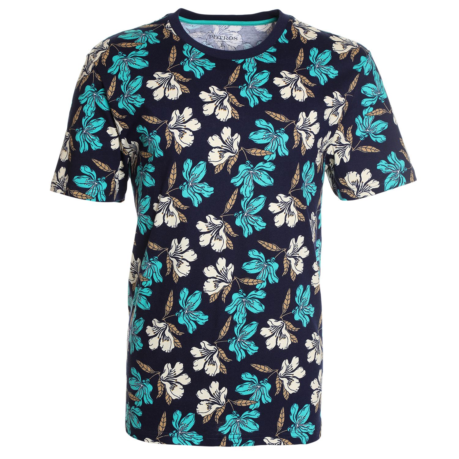 Polera Cuello Redondo Estampada