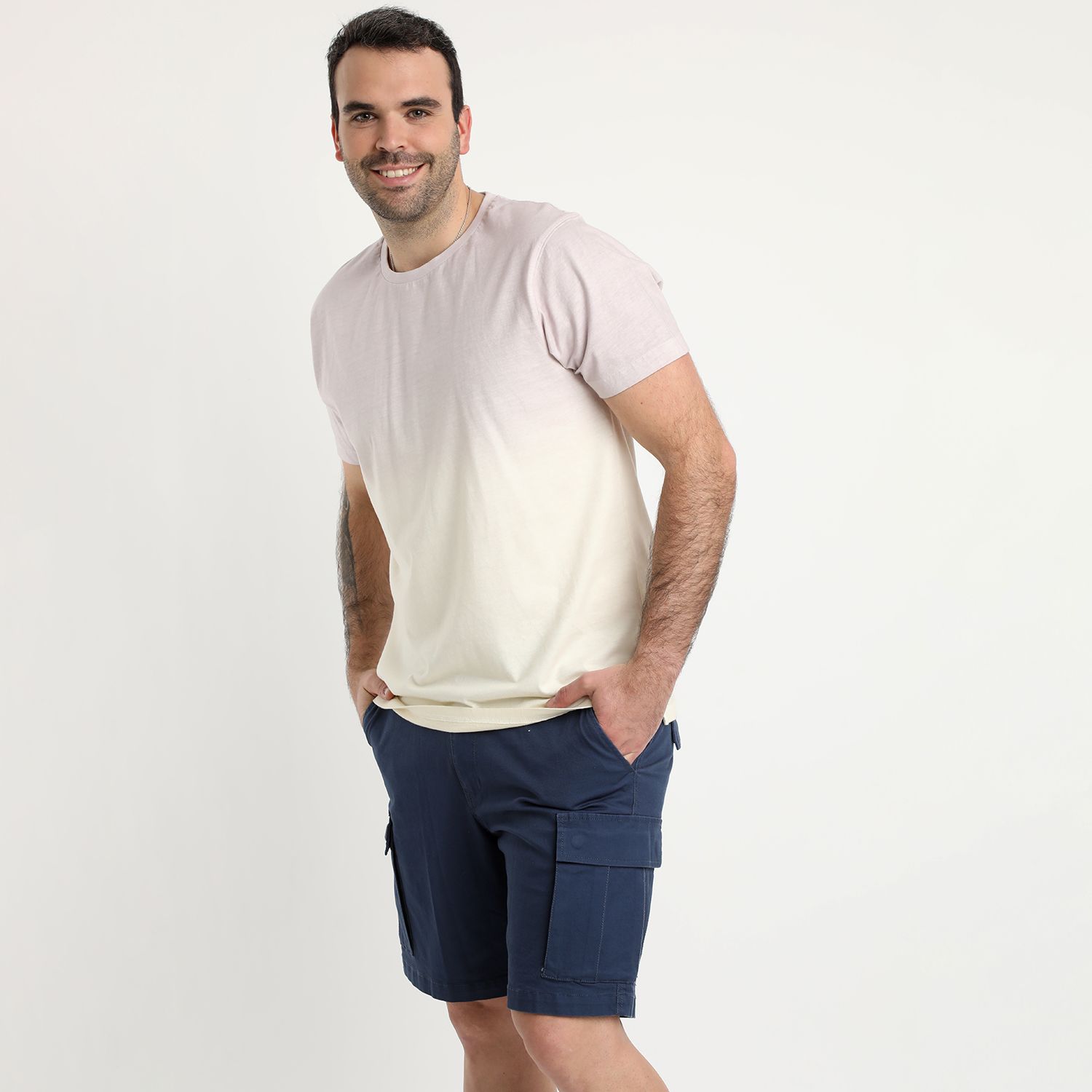 Polera Tie Dye Cuello Redondo