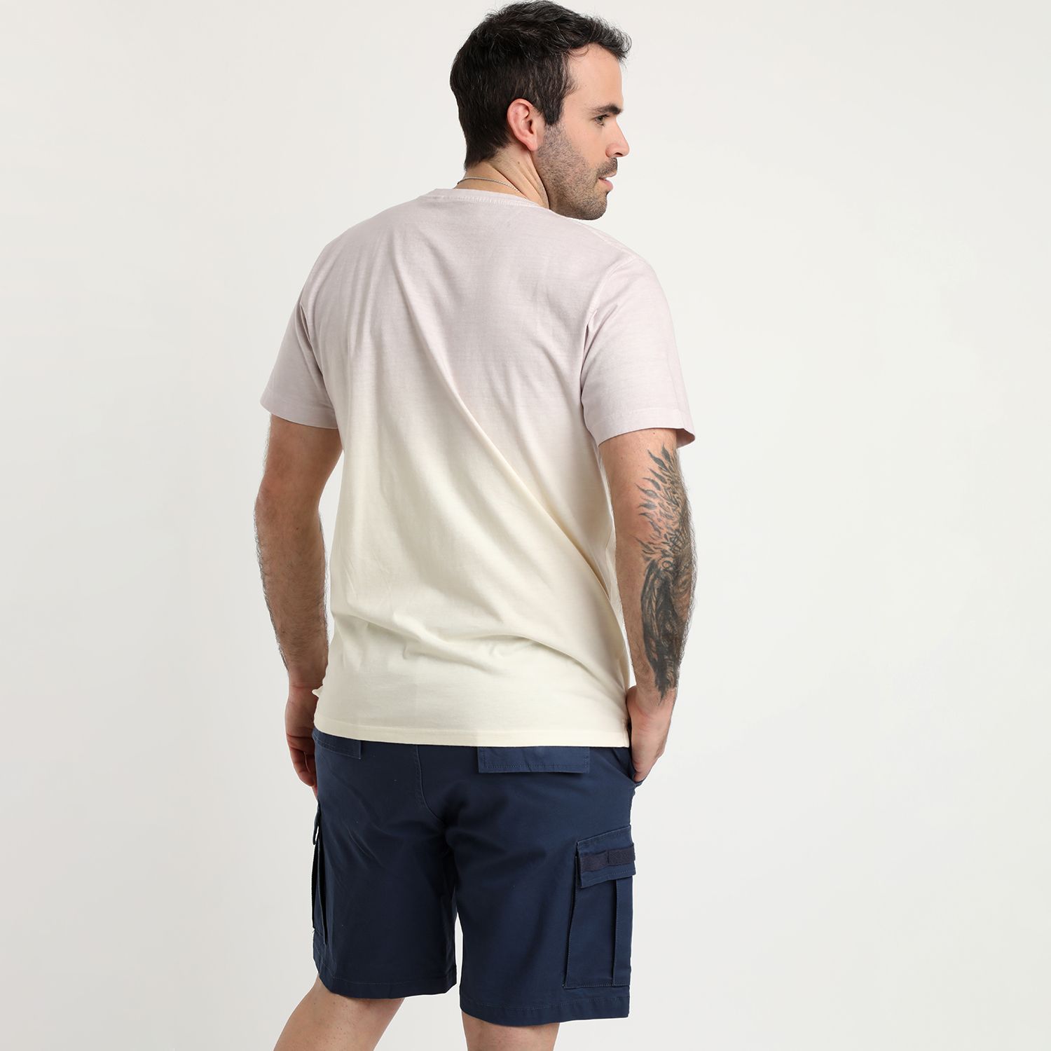 Polera Tie Dye Cuello Redondo