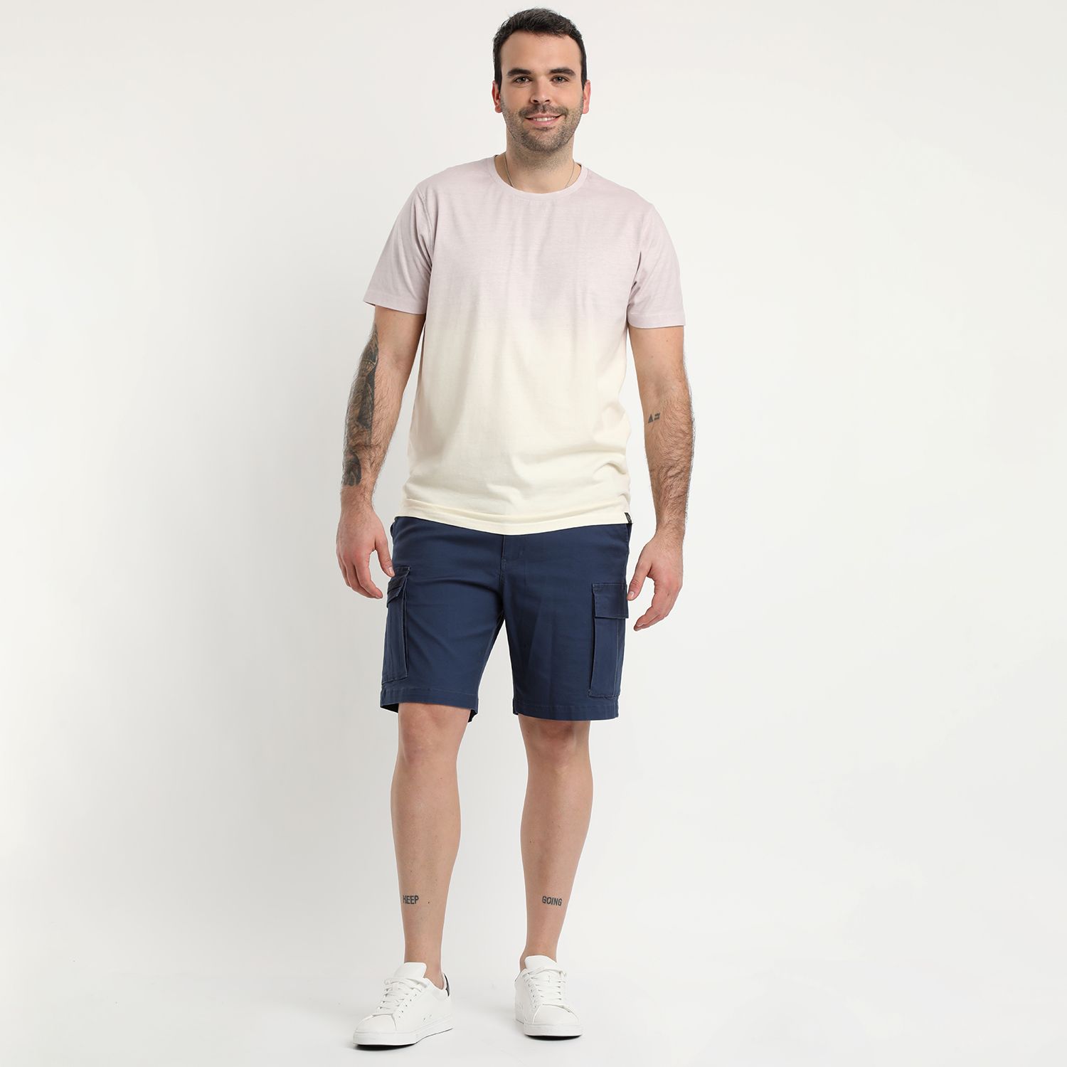 Polera Tie Dye Cuello Redondo