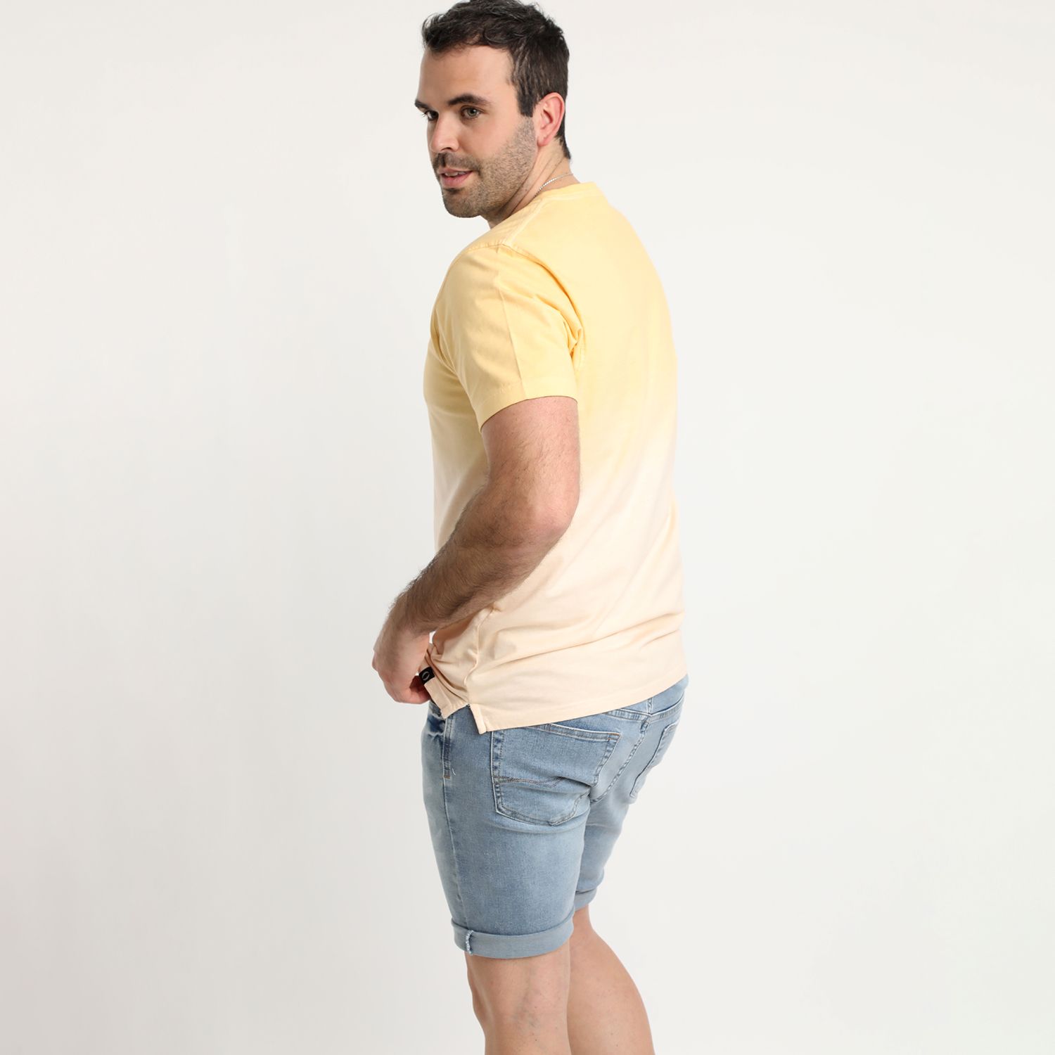 Polera Tie Dye Cuello Redondo