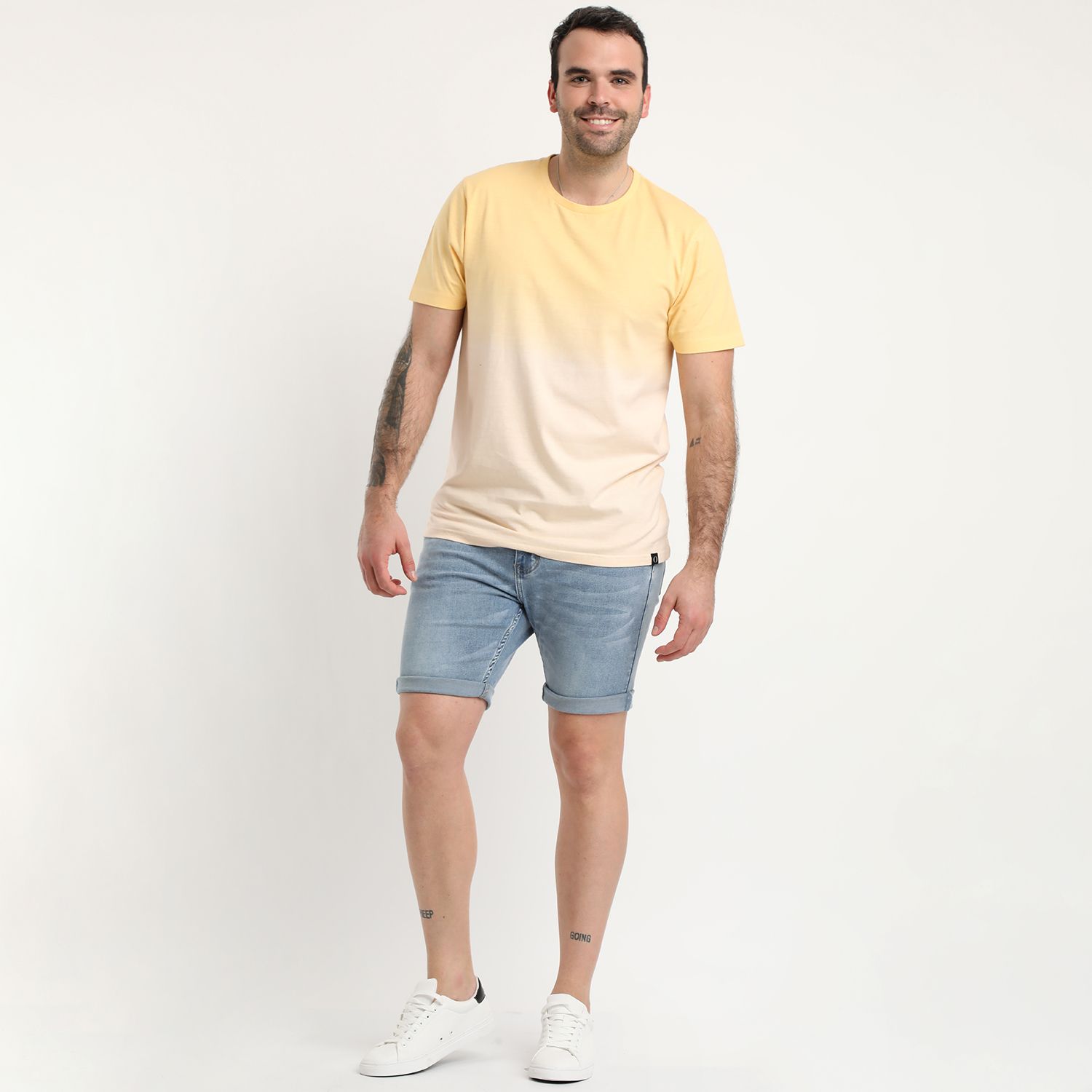 Polera Tie Dye Cuello Redondo