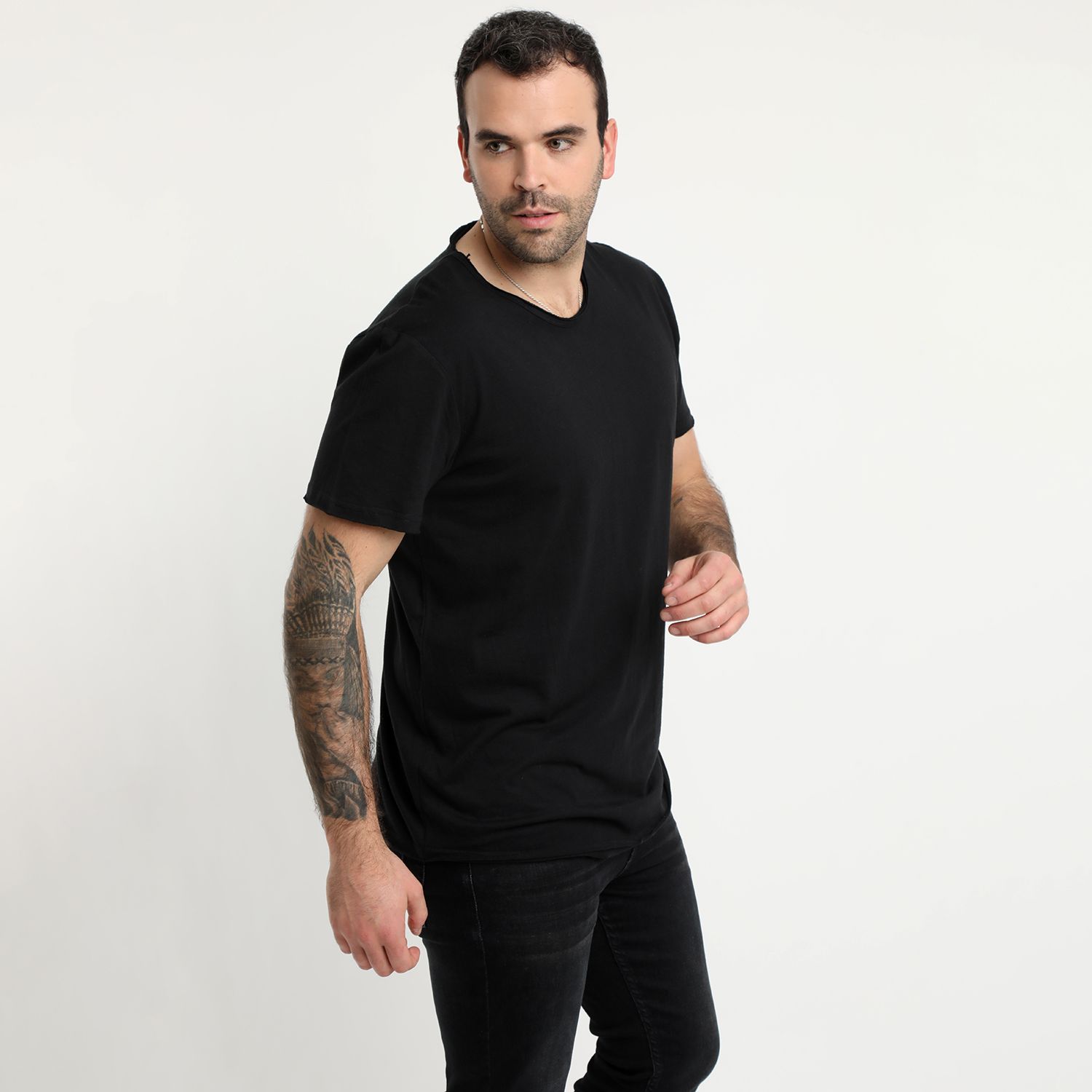Polera Cuello Redondo Lisa 