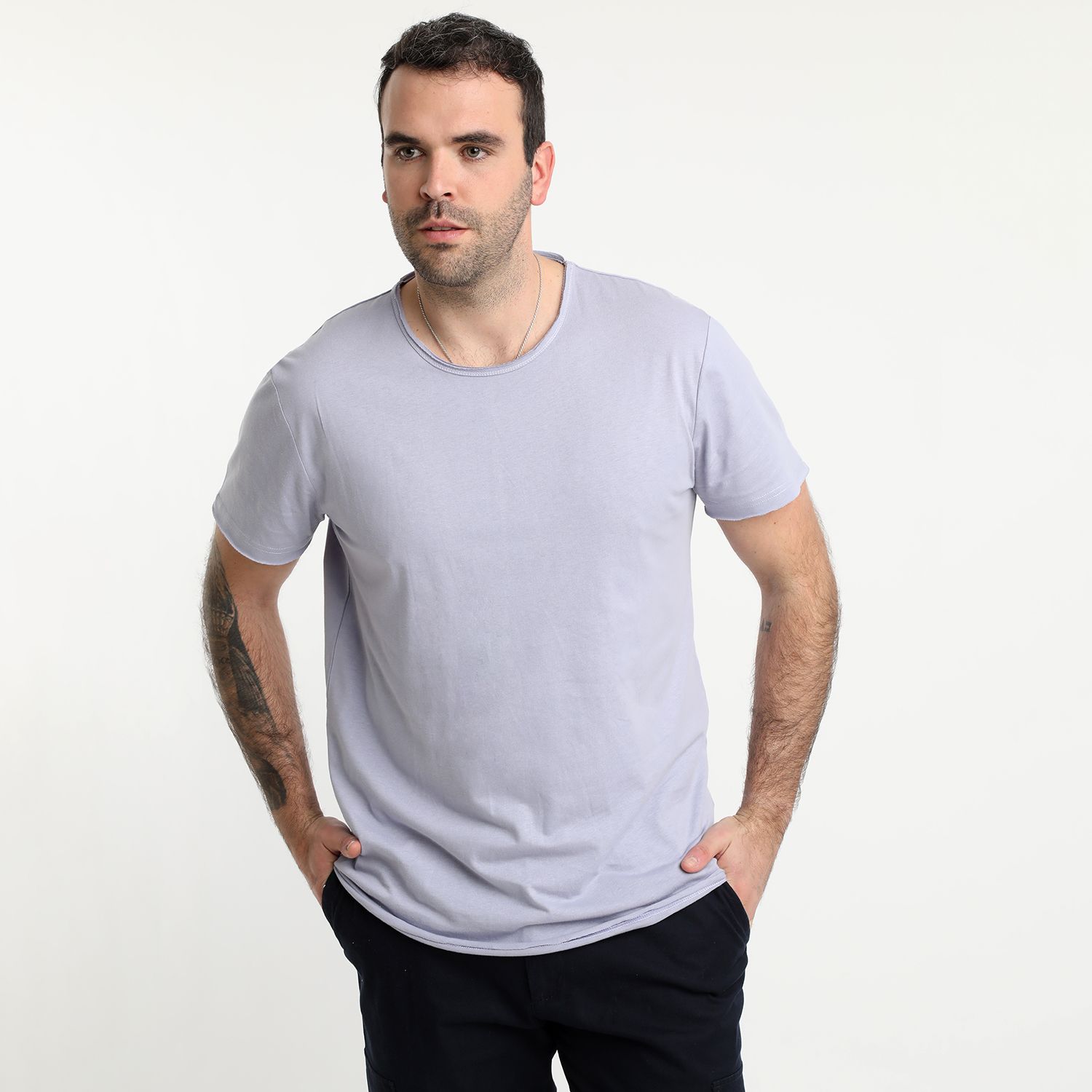 Polera Cuello Redondo Lisa 