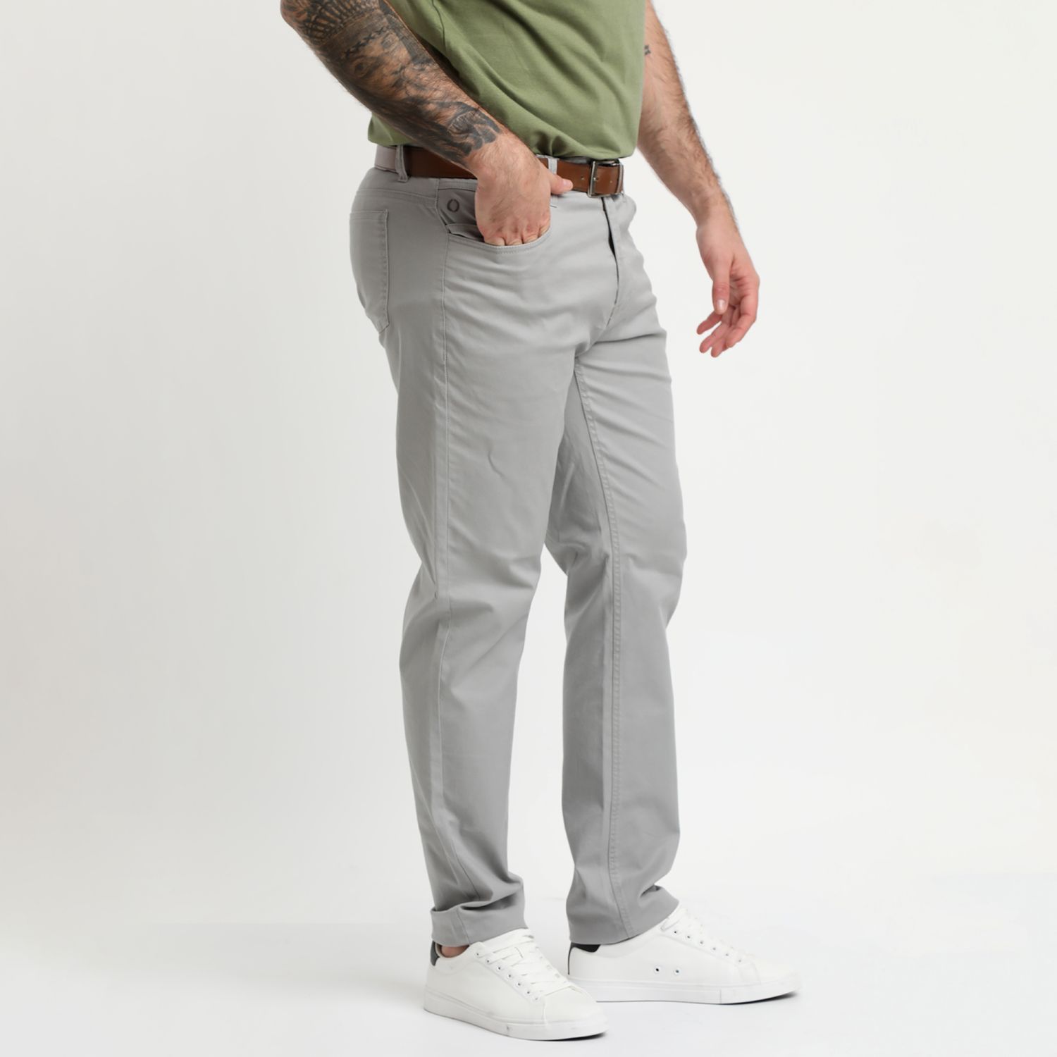 Pantalón Gabardina Spandex 5 Bolsillos 