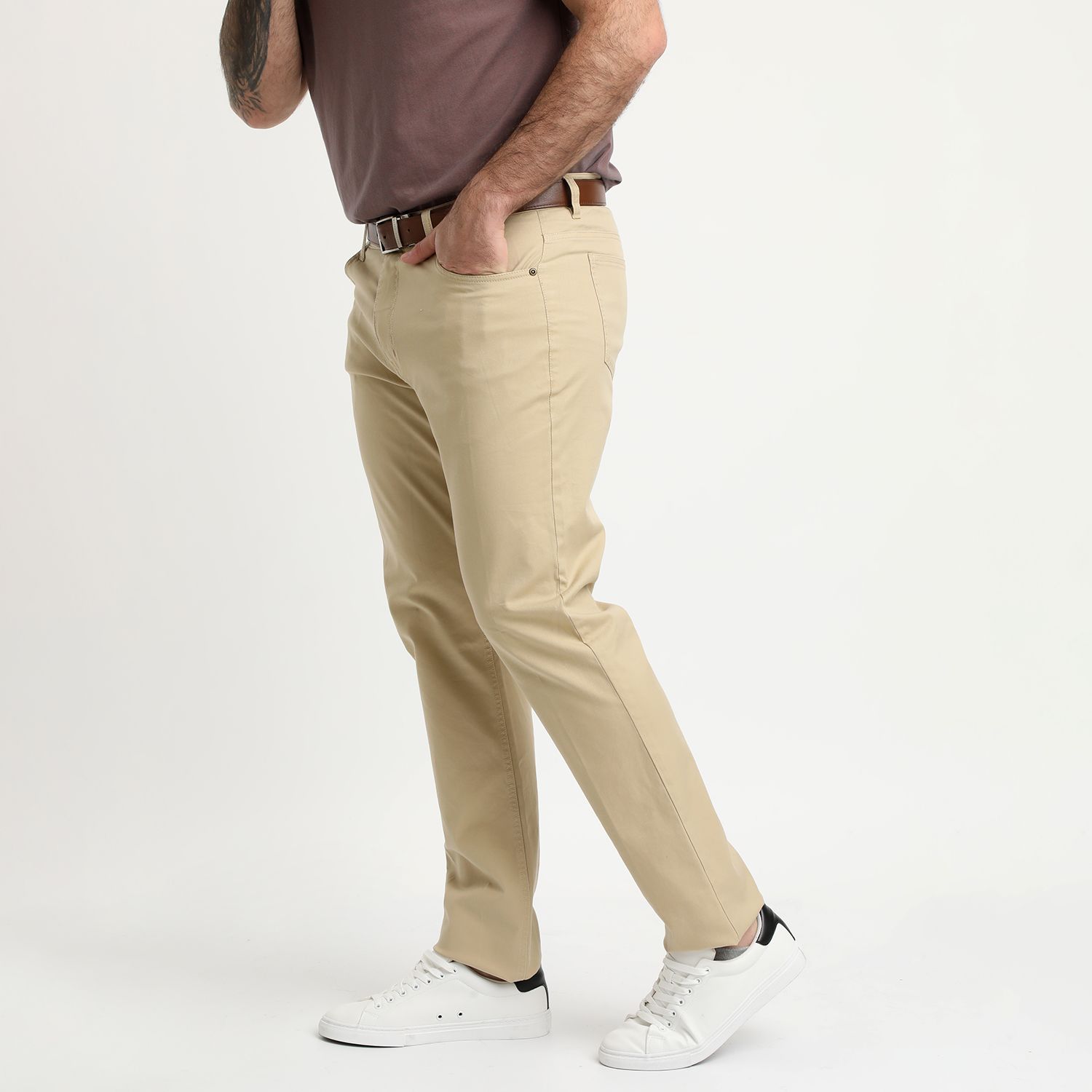 Pantalón Gabardina Spandex 5 Bolsillos 