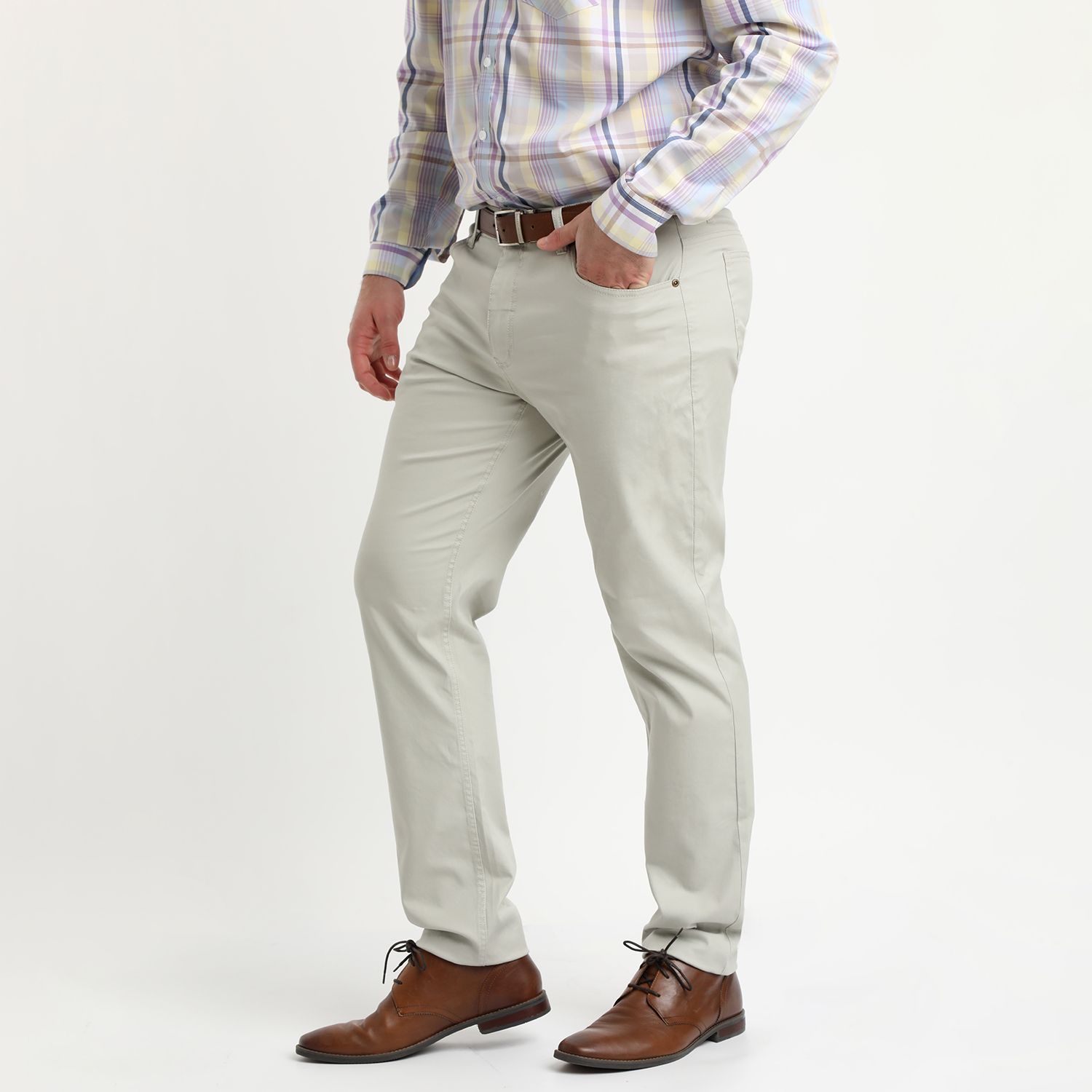 Pantalón Gabardina Spandex 5 Bolsillos 