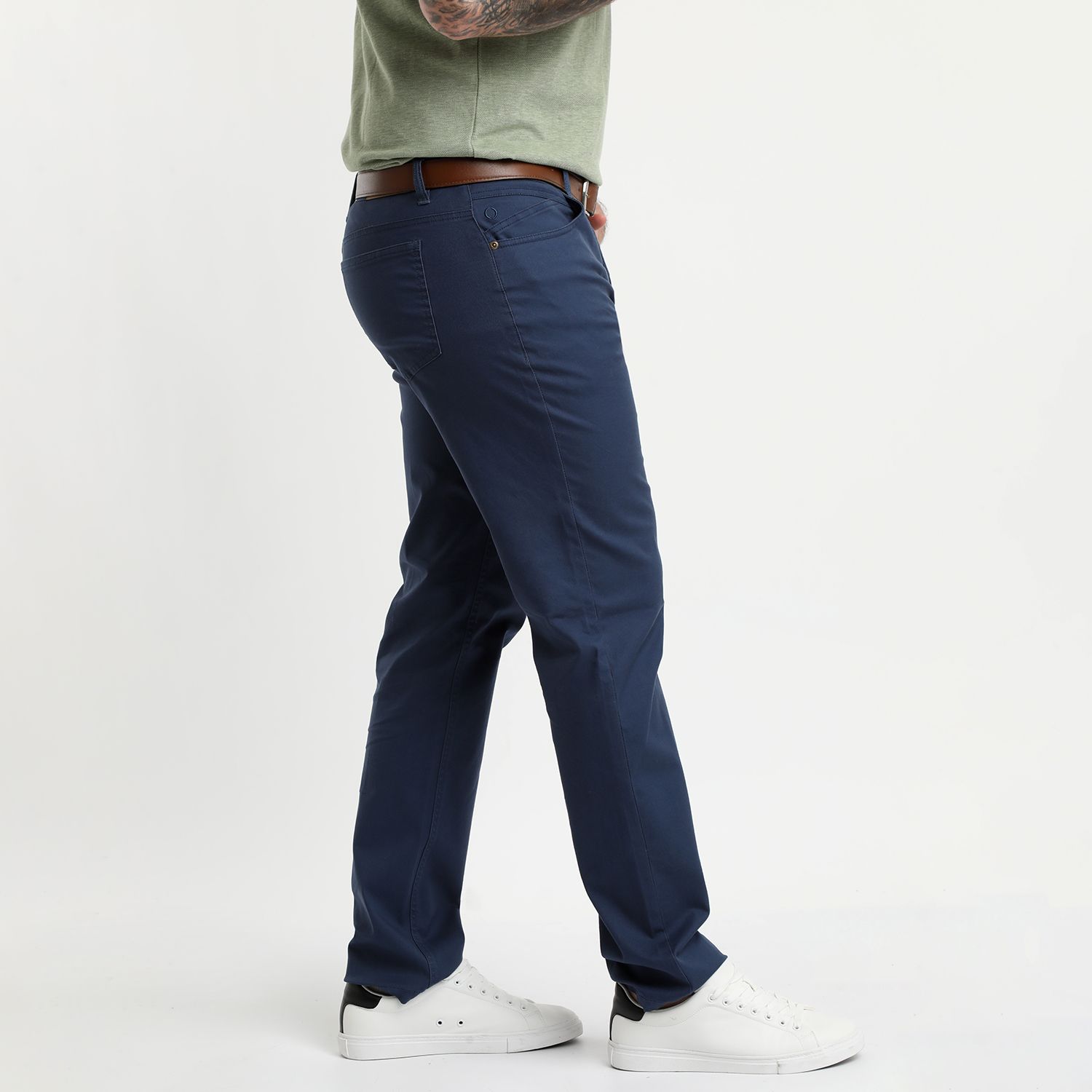 Pantalón Gabardina Spandex 5 Bolsillos 