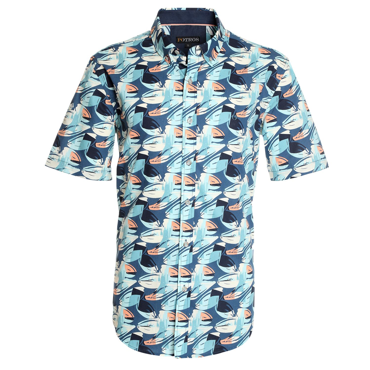 Camisa Estampada Algodón Mc