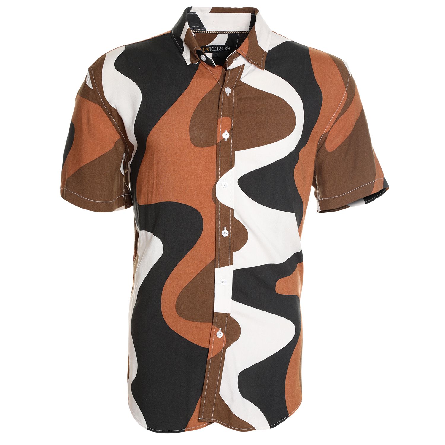 Camisa Guayabera Abstracta