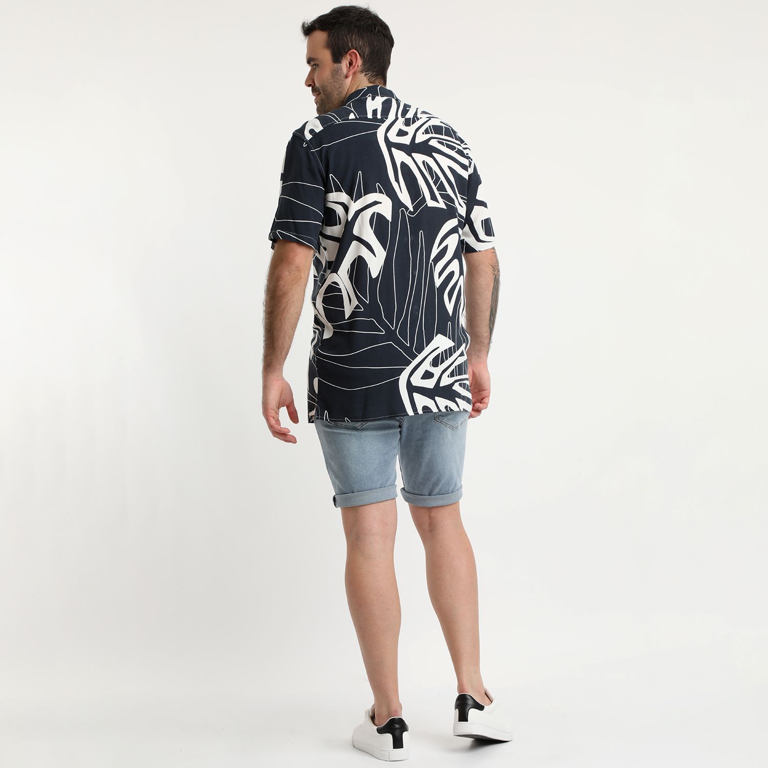 Camisa Guayabera Cuello Cubano Resort