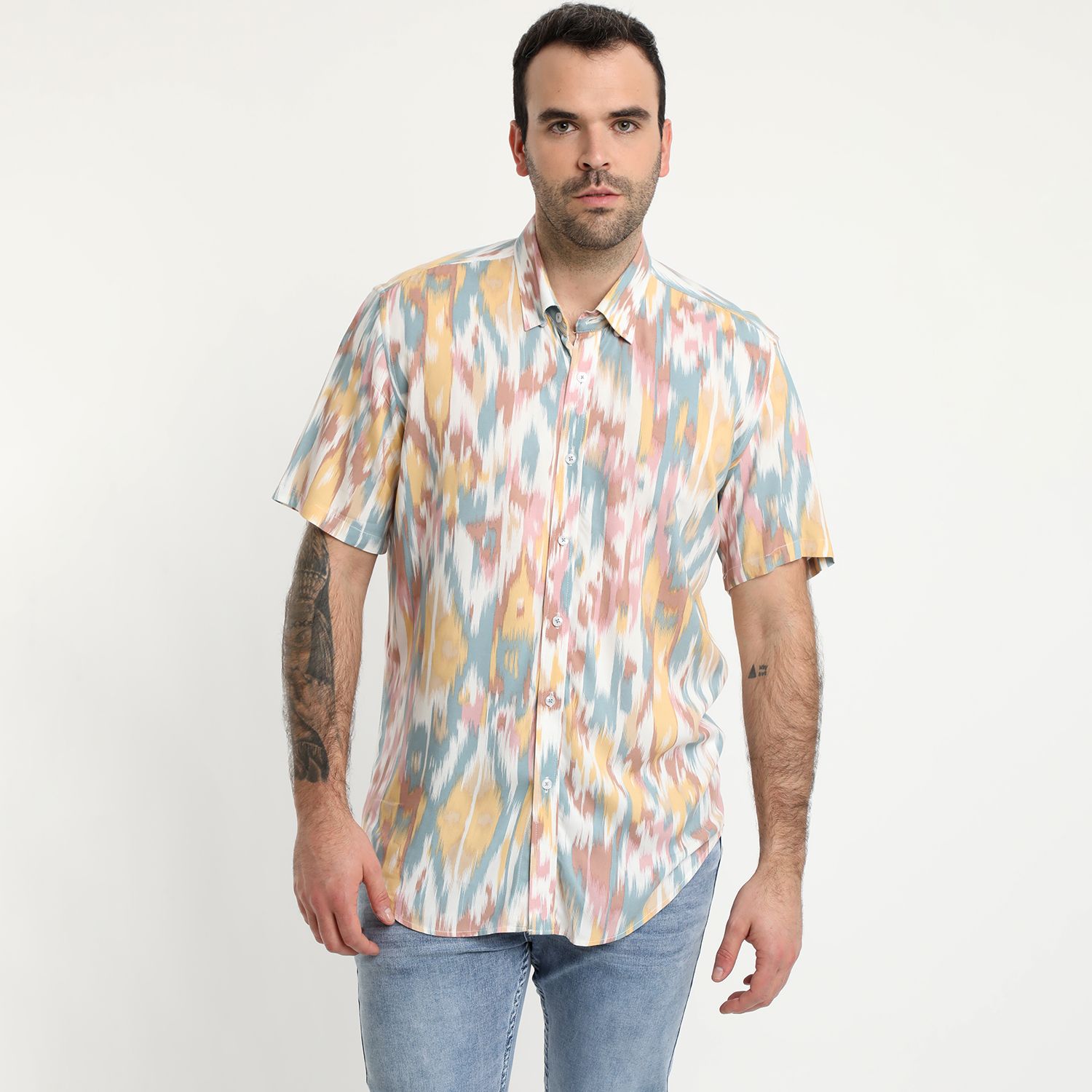 Camisa Guayabera Tie Dye