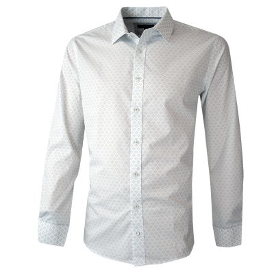 Camisa Trevira Estampada Slim Fit