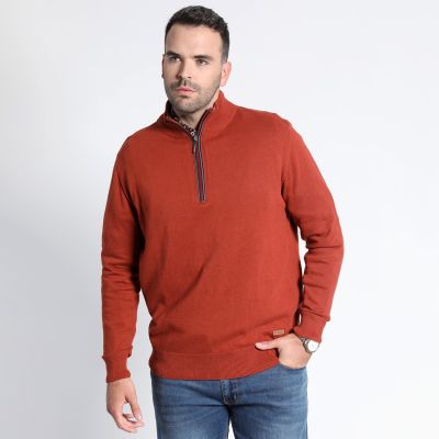 Sweater Half Zipper