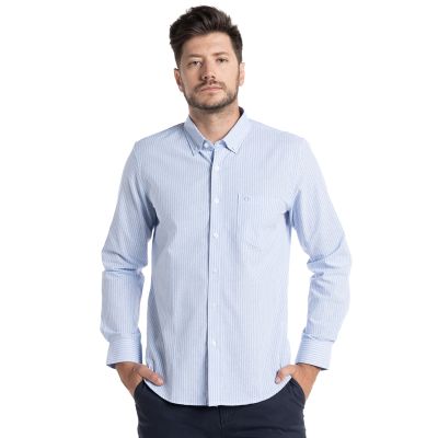 Camisa Oxford Listada Bergen